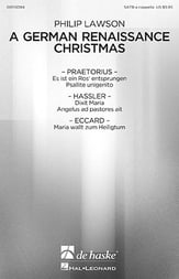 A German Renaissance Christmas SATB Choral Score cover